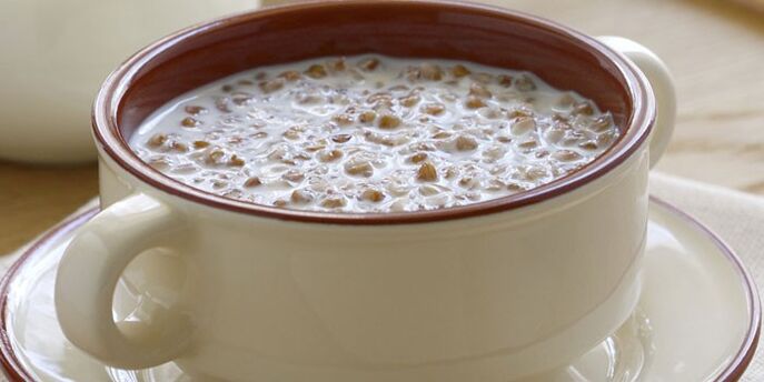 buckwheat کے ساتھ